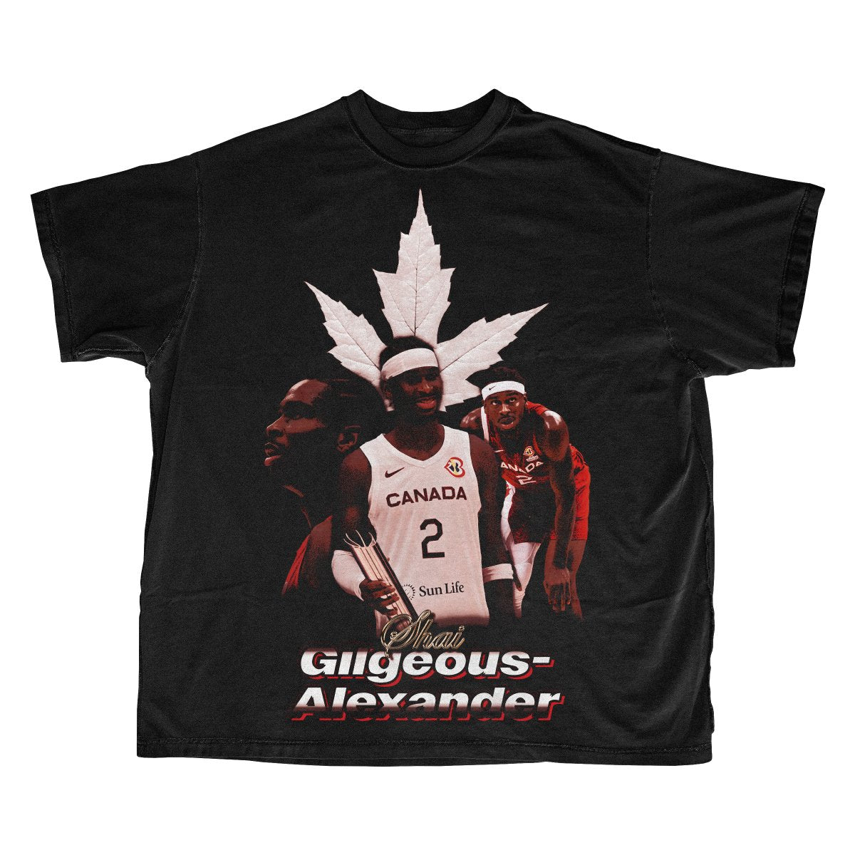 Gilgeous-Alexander (CAN) Graphic Tee - Bootleg Australia